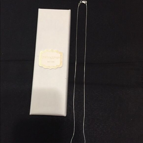 NEW! CYNTHIA ROWLEY Sterling Silver Box CHAIN 24” MADE IN ITALY in Gift Box - Picture 1 of 3